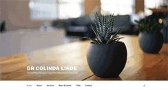 Desktop Screenshot of colindalinde.com
