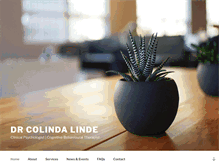 Tablet Screenshot of colindalinde.com